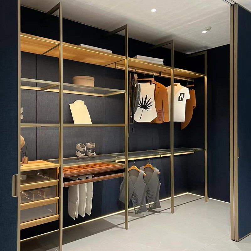 High-End Custom Walk-In Closet - Image 8