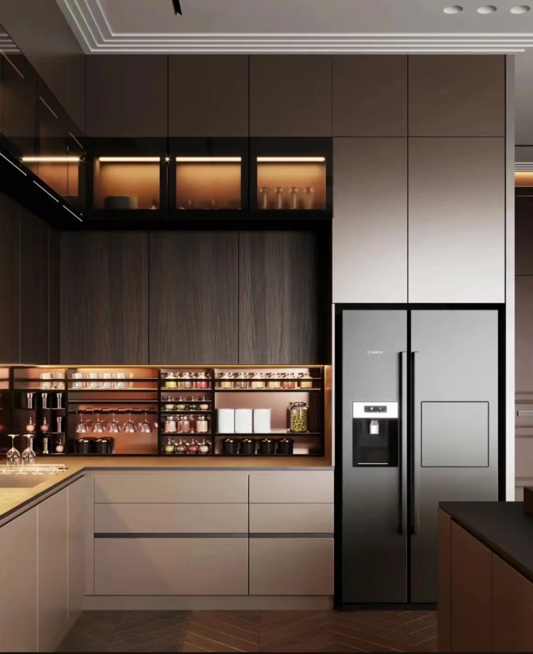 Modern stainless steel countertops Kitchen - Image 5