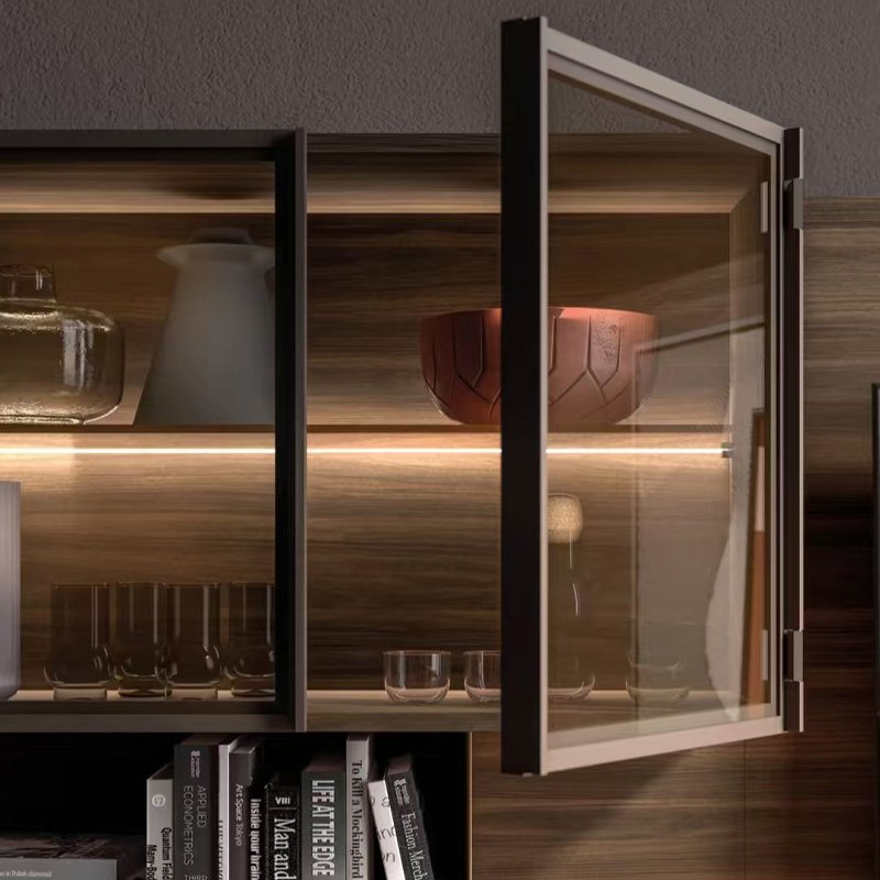 Glass Metal TV Stand - Image 4