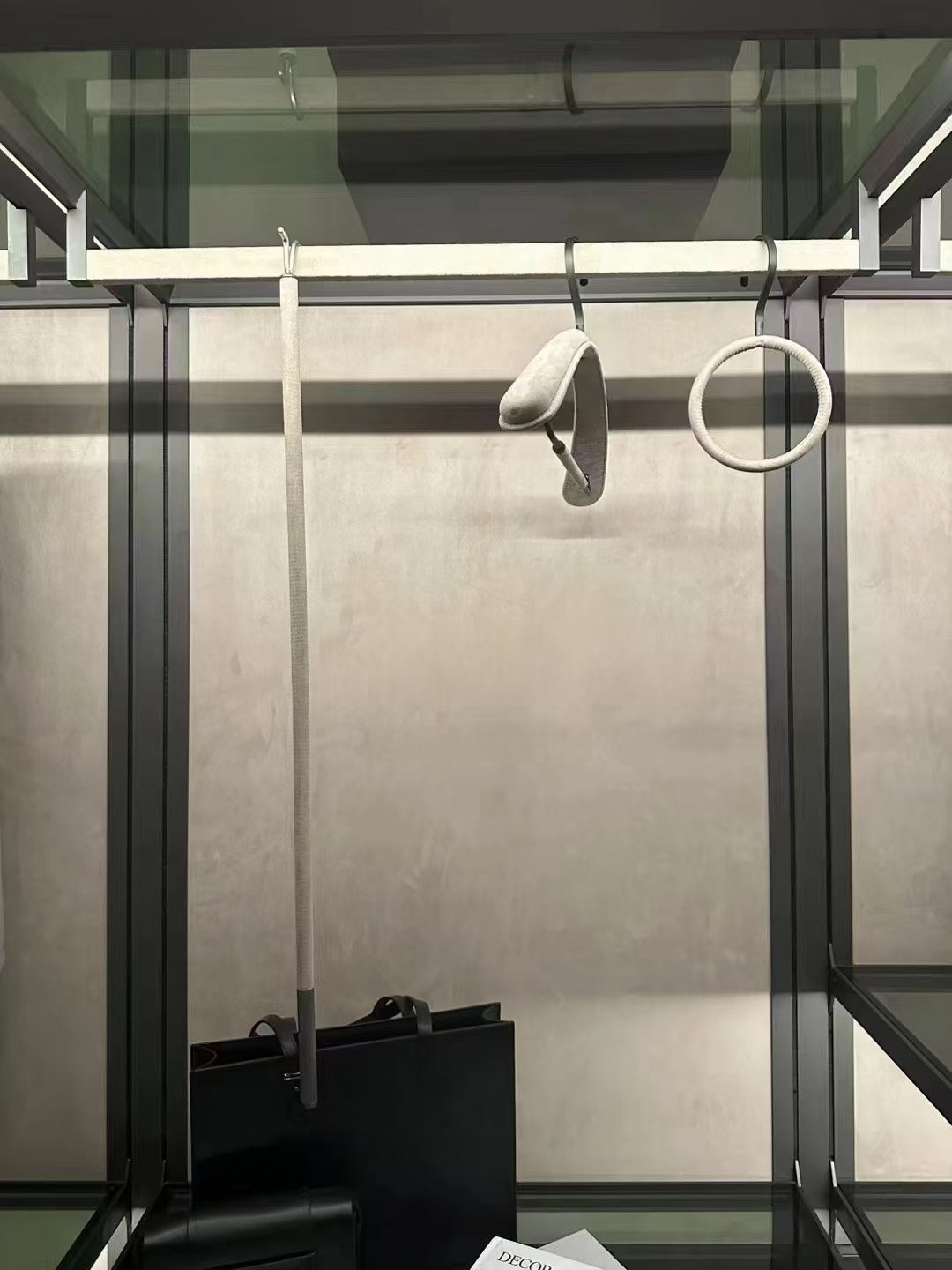 Wood & Glass Luxury Wardrobe Walk-In Closet - Image 5