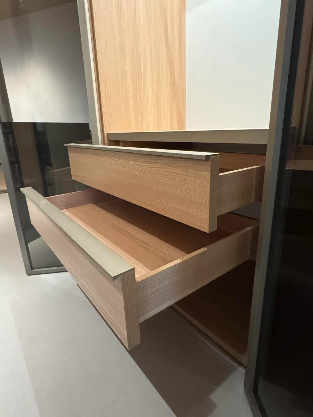 Aluminum-Frame Glass Walk-In Closet System - Image 7