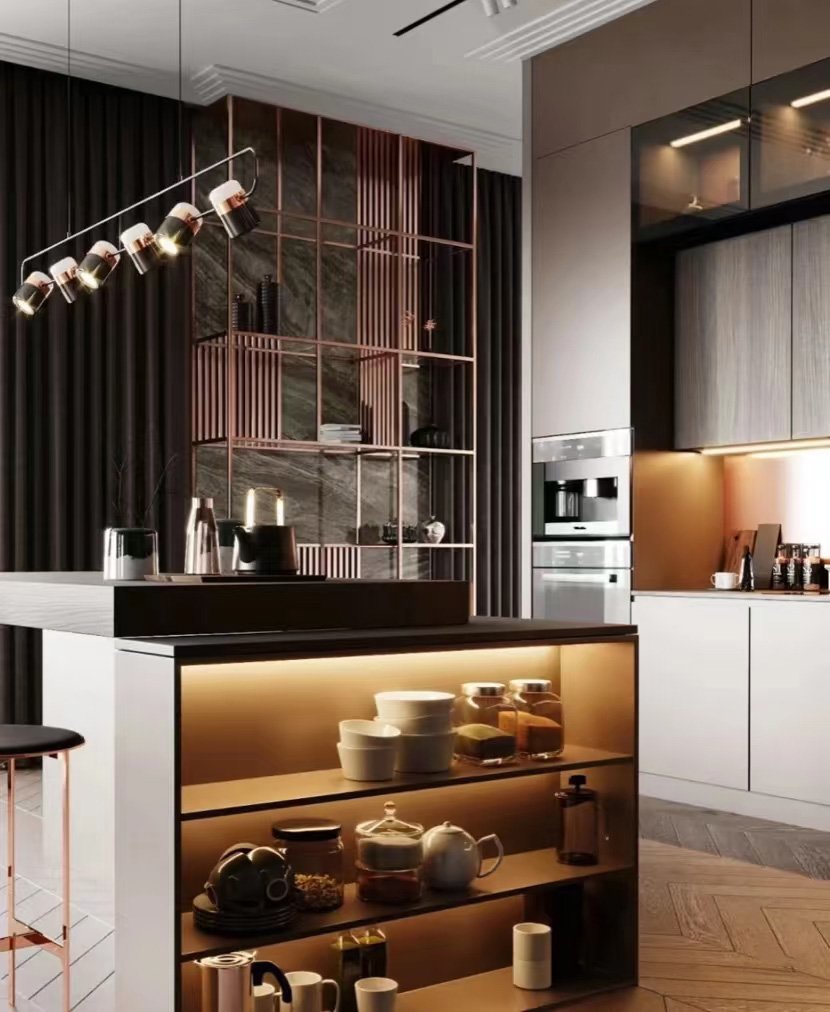 Modern stainless steel countertops Kitchen - Image 7