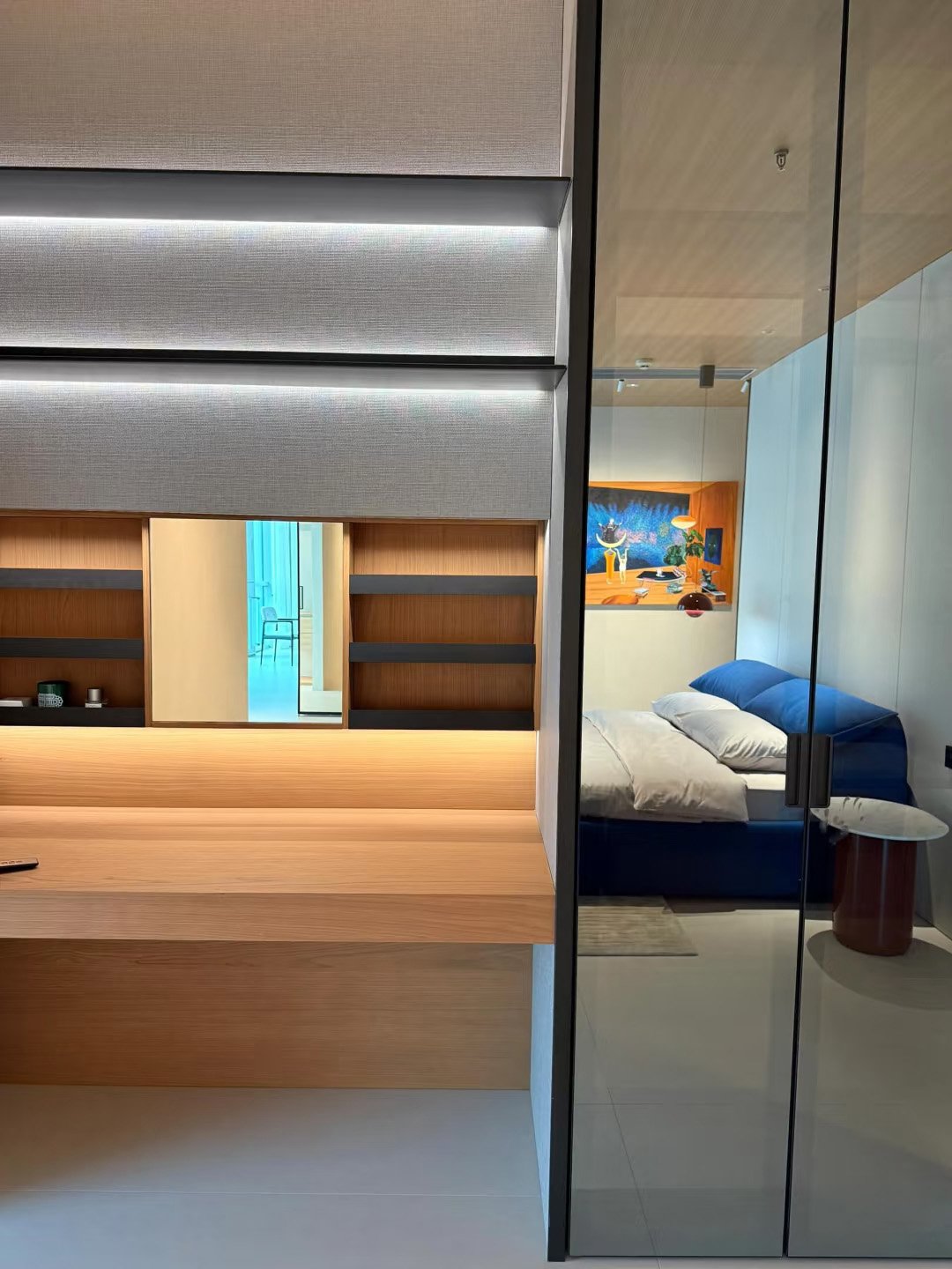 Aluminum-Frame Glass Walk-In Closet System - Image 8