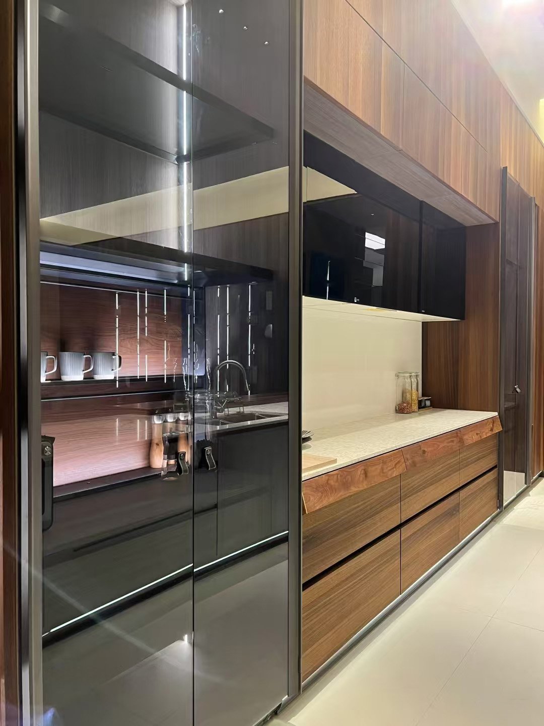 Dark wood custom kitchen Timeless Elegance - Image 8