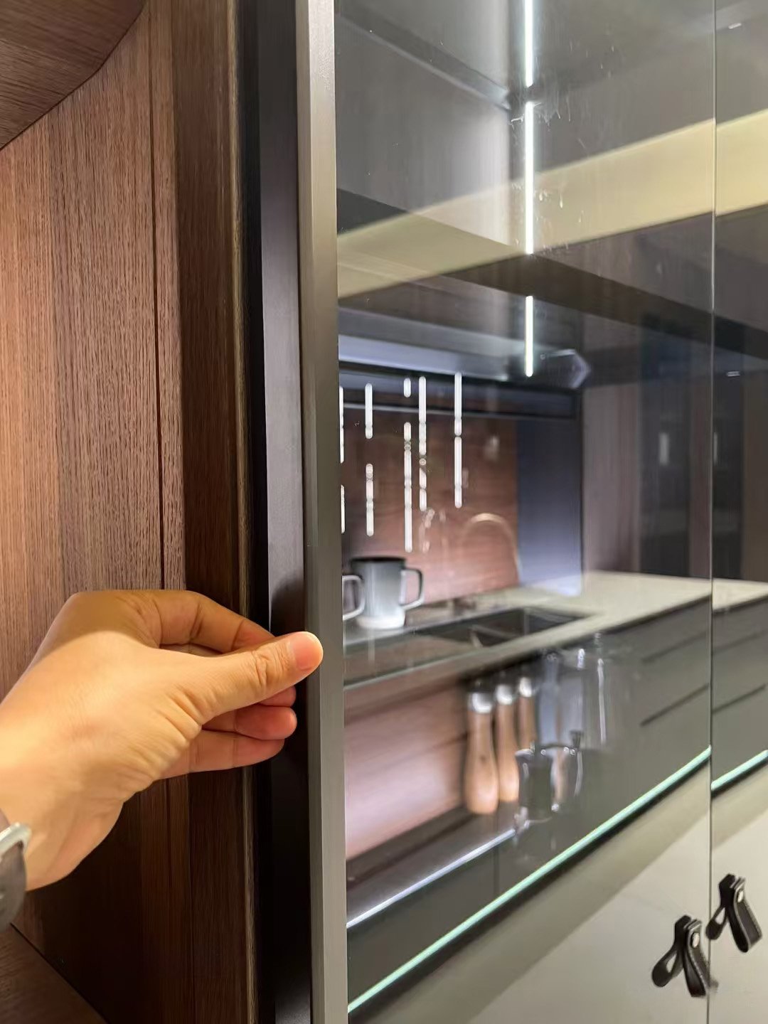 Dark wood custom kitchen Timeless Elegance - Image 10