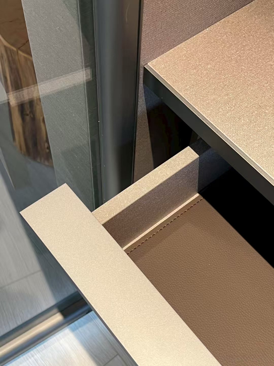 Minimalist Mirror Sliding Door Wardrobe - Image 11