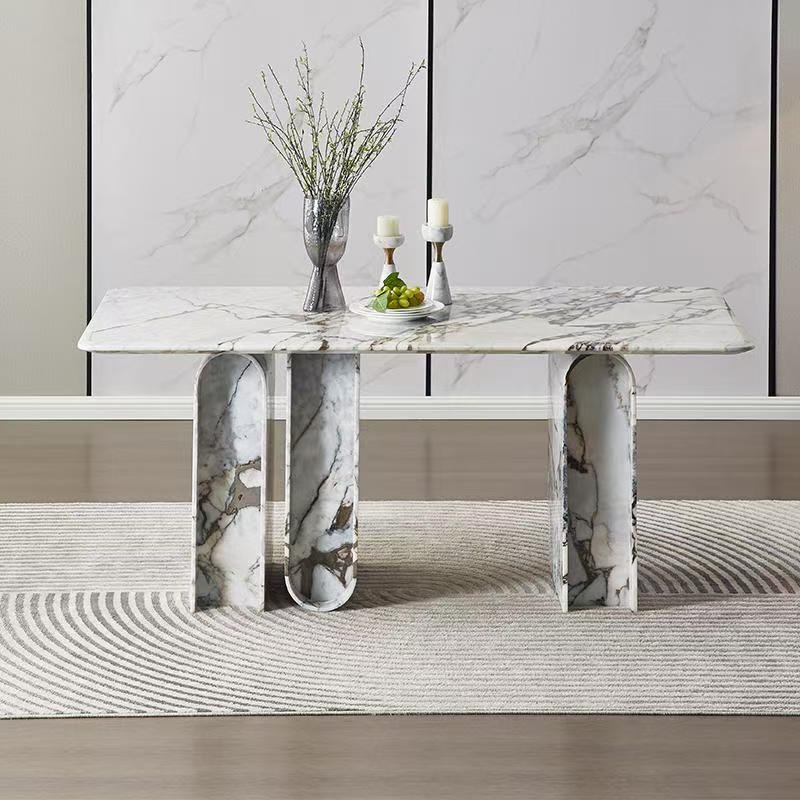 Modern Marble Dining Table Collection - Image 4