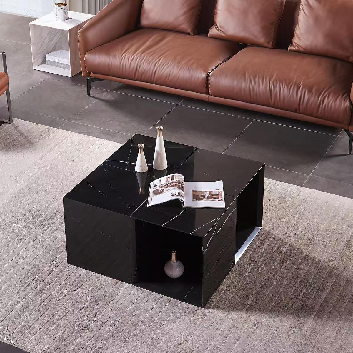BJ831 Modular Marble Side Table - Image 3