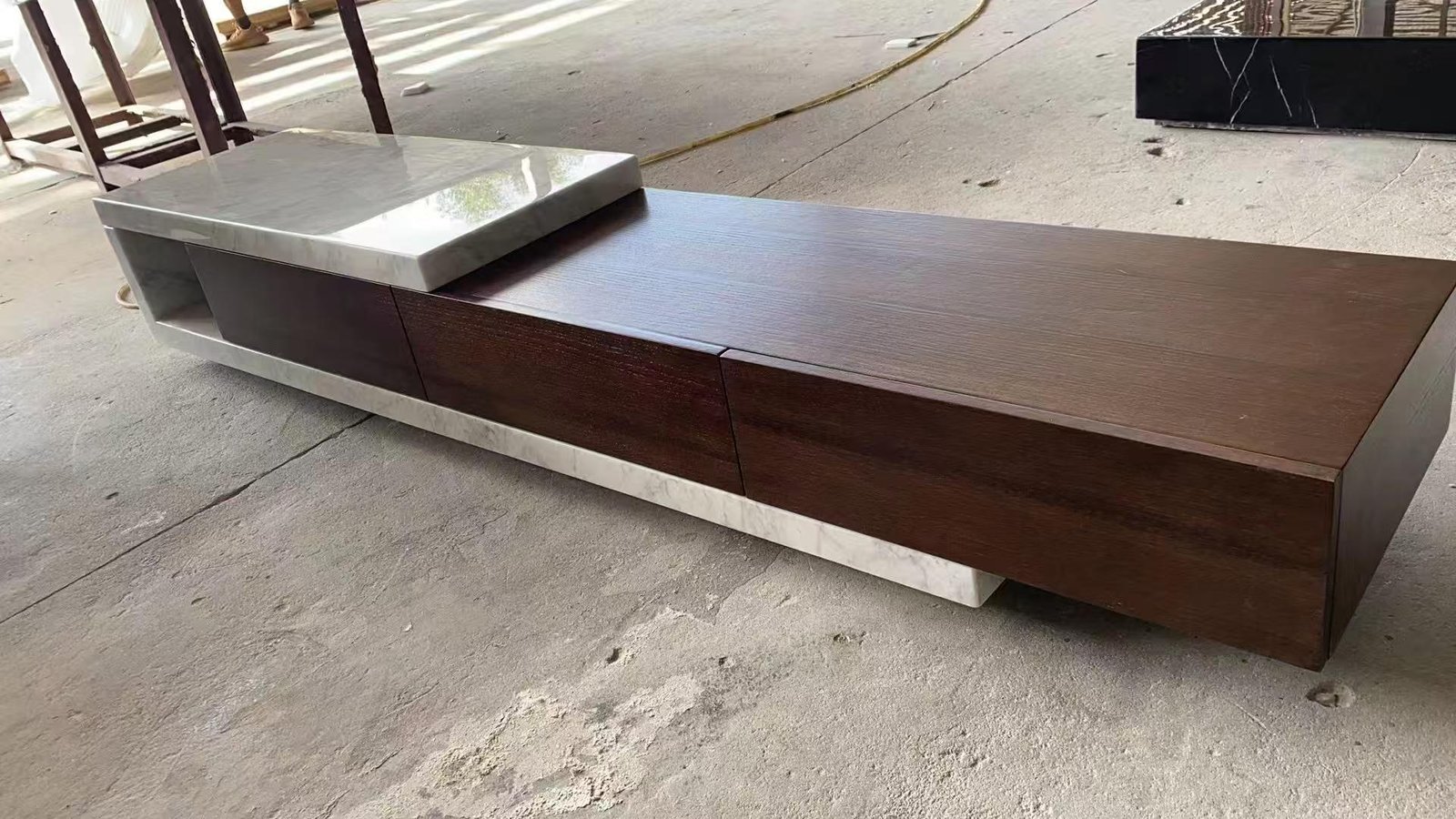 T-803 Marble TV Cabinet TV Stand - Image 3