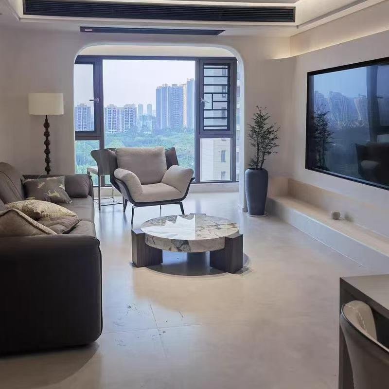 CJ583 Elephant White Marble Coffee Table - Image 3