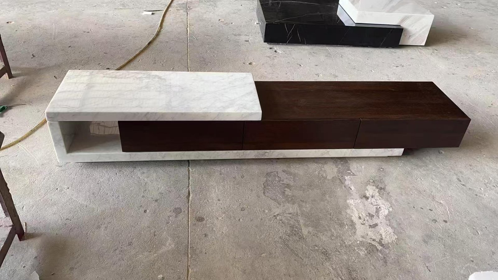 T-803 Marble TV Cabinet TV Stand - Image 4