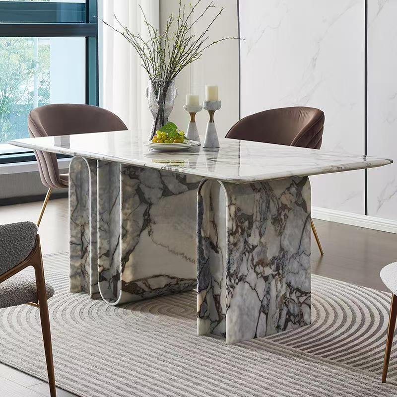 Modern Marble Dining Table Collection - Image 3