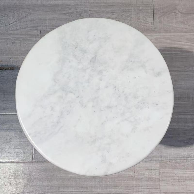 BJ895 Jazz White Marble Side Table - Image 6